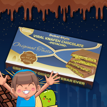 200gr Original Dubai Milchschokolade